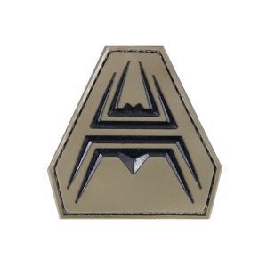 3D PVC DIAMOND Patch (50 mm) – RAL 7013