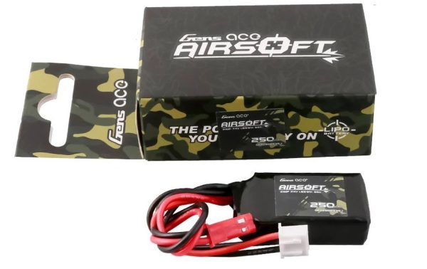 Gens ACE Li-Pol Battery 7.4V 250mAh, 35C, JST – HPA Micro