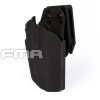 FMA Universal Belt Holster GLS 579 compact pistols , Right Hand - nera Black