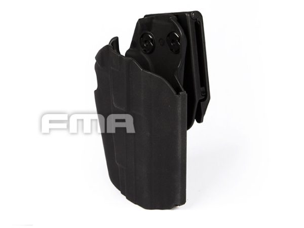 FMA Universal Belt Holster GLS 579 compact pistols , Right Hand - nera Black