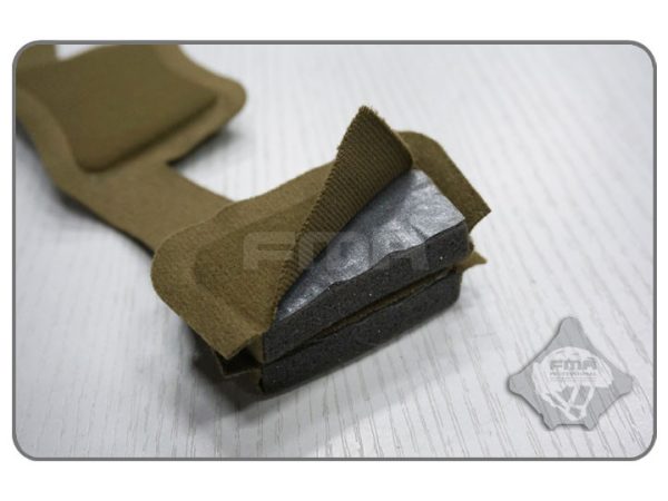 FMA Set CUSCINETTI INTERNI of Foam Pads for EXFIL Helmets - Coyote/Black