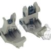 FMA coppia tacche di mira in polimero 71L Folding Polymer Sights - Tan