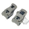 FMA coppia tacche di mira in polimero 71L Folding Polymer Sights - Tan