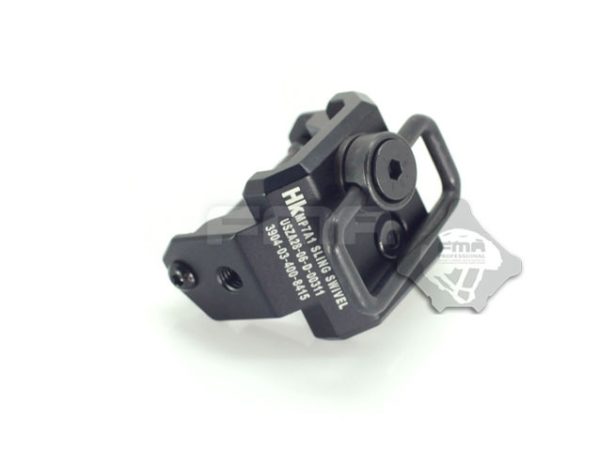FMA gancio attacco cinghia dedicato MP7 Sling Swivel End Adapter - nero Black