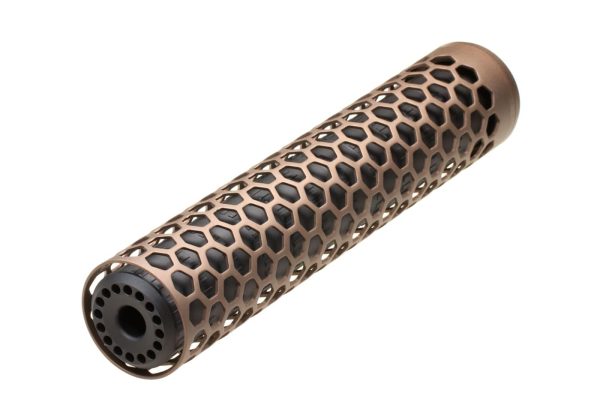 Action Army T10 Hive Sound Suppressor Dark Earth
