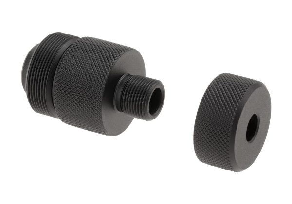 Action Army T10 Sound Suppressor Connector Type A Black