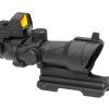 Aim-O 4x32 QD Combo Combat Scope Black