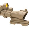 Aim-O 4x32 QD Combo Combat Scope Desert