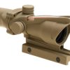 Aim-O 4x32C Combat Scope Fiber Desert