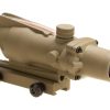 Aim-O 4x32C Combat Scope Fiber Desert