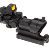 Aim-O 4x32IR Combo Combat Scope Black