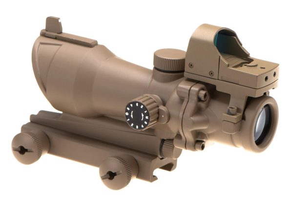 Aim-O 4x32IR Combo Combat Scope Desert