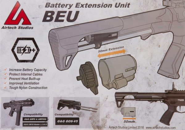 Airtech Studios BEU Battery Extension Unit ARP9/ARP556 Red