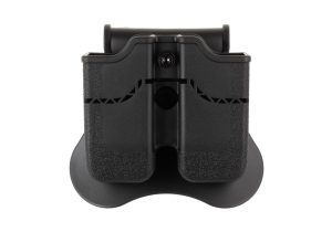 Amomax Double Mag Pouch für WE / KJW / KWA / TM 1911 Black
