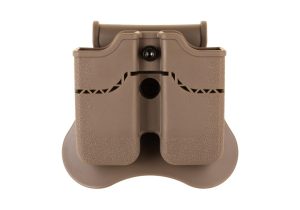 Amomax Double Mag Pouch für WE / KJW / KWA / TM 1911 Dark Earth