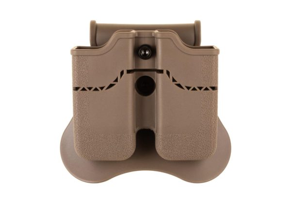 amomax-double-mag-pouch-fur-we-kjw-kwa-tm-1911-dark-earth-1 Amomax Double Mag Pouch für WE / KJW / KWA / TM 1911 Dark Earth