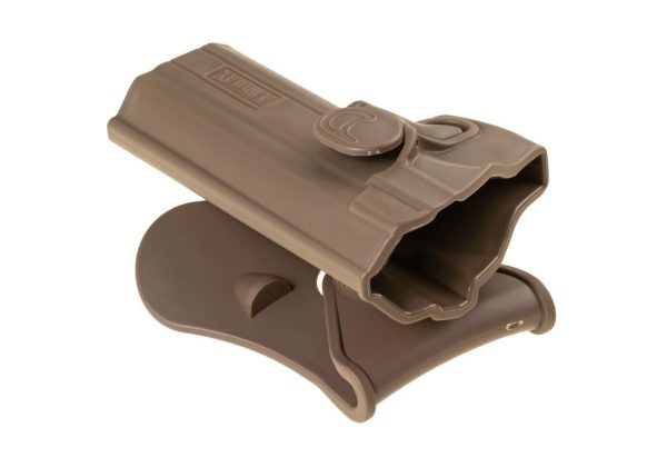 Amomax Paddle Holster für CZ 75 SP-01 Dark Earth