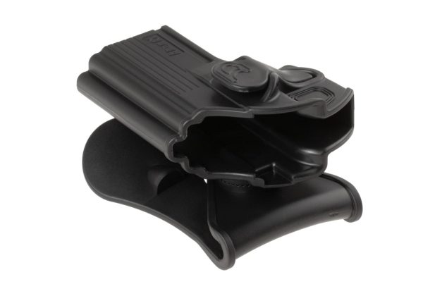 Amomax Paddle Holster für CZ 75D Compact Black