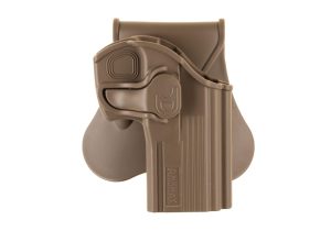 Amomax Paddle Holster für CZ 75D Compact Dark Earth