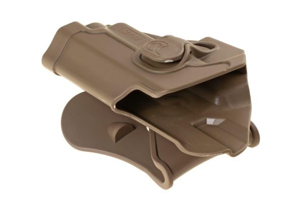 Amomax Paddle Holster für WE / KJW / TM P226 Dark Earth