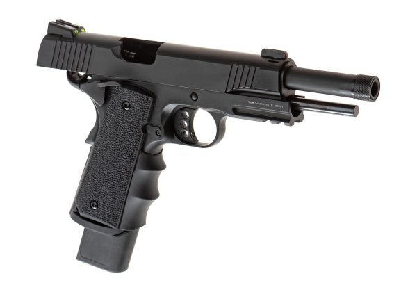 Army Armament M1911 Extended Full Metal GBB Black