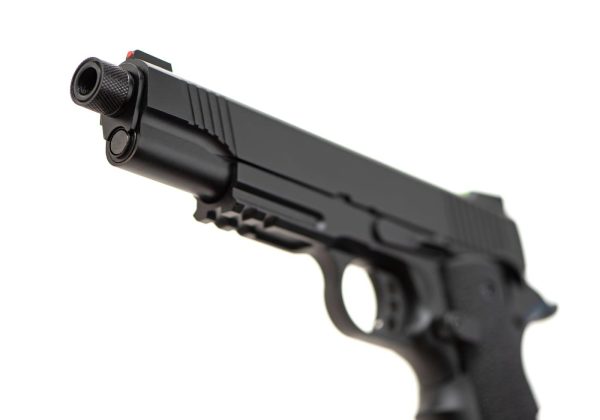 Army Armament M1911 Extended Full Metal GBB Black