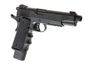 Army Armament M1911 Extended Full Metal GBB Grey