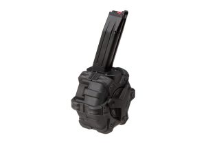 AW Custom Drum Mag HX-Series GBB 350rds Black