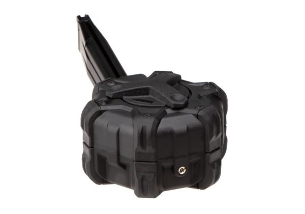 AW Custom Drum Mag HX-Series GBB 350rds Black