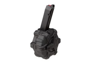 AW Custom Drum Mag VX-Series GBB 350rds Black