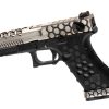 AW Custom VX0200 Hex Cut Full Metal GBB Silver