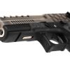 AW Custom VX0200 Hex Cut Full Metal GBB Silver