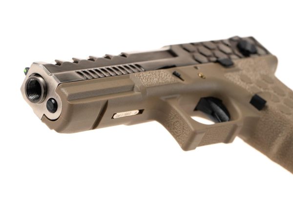 AW Custom VX0210 Hex Cut Full Metal GBB FDE