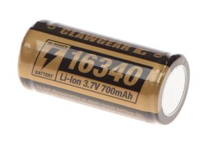 Clawgear 16340 Battery 3.7V 700mAh Black