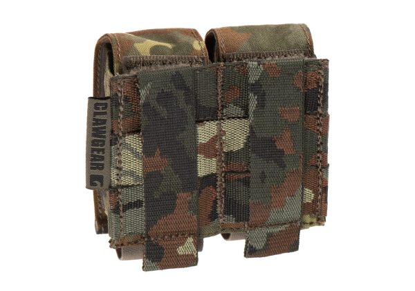 Clawgear 40mm Double Pouch Core Flecktarn