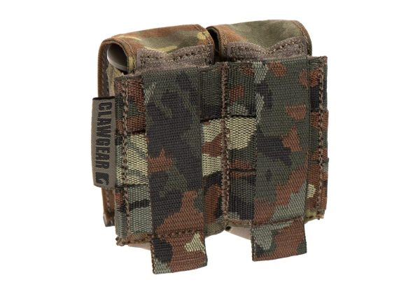 Clawgear 40mm Double Pouch Core Flecktarn