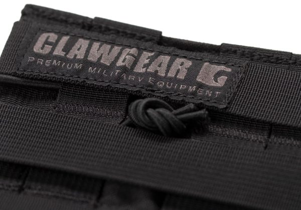 Clawgear 5.56mm Open Double Mag Pouch Core Black