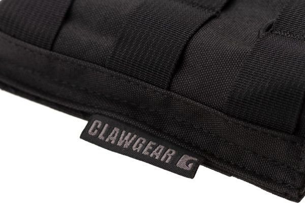 Clawgear 5.56mm Open Double Mag Pouch Core Black
