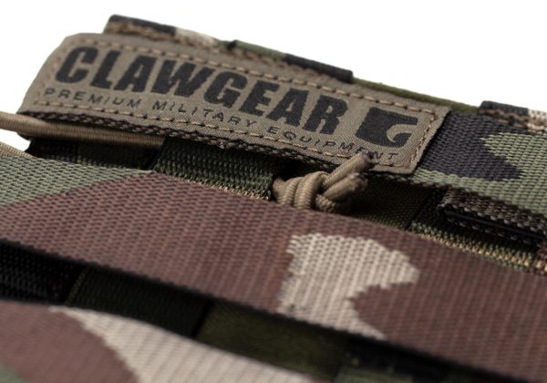 Clawgear 5.56mm Open Double Mag Pouch Core CCE
