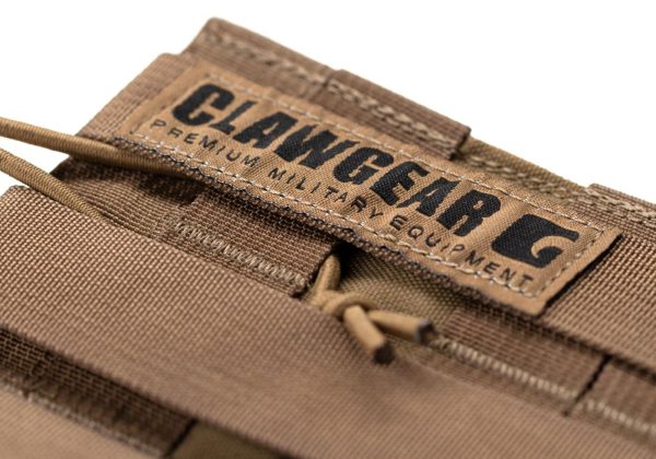 Clawgear 5.56mm Open Double Mag Pouch Core Coyote