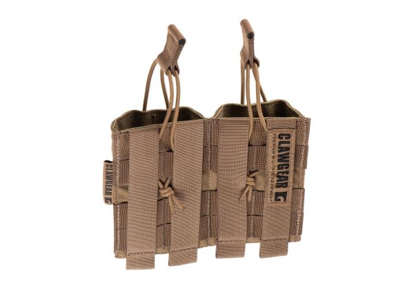 Clawgear 5.56mm Open Double Mag Pouch Core Coyote