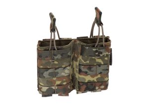 clawgear-5-56mm-open-double-mag-pouch-core-flecktarn-1 Clawgear 5.56mm Open Double Mag Pouch Core Flecktarn
