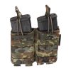 Clawgear 5.56mm Open Double Mag Pouch Core Flecktarn
