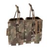 Clawgear 5.56mm Open Double Mag Pouch Core Multicam