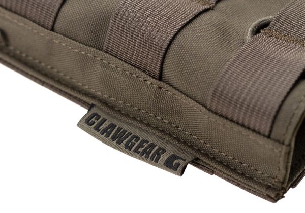 Clawgear 5.56mm Open Double Mag Pouch Core RAL7013