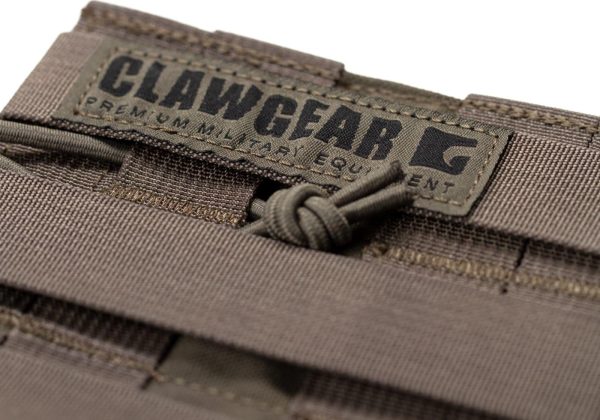 Clawgear 5.56mm Open Double Mag Pouch Core RAL7013