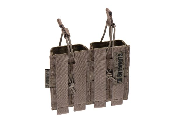 Clawgear 5.56mm Open Double Mag Pouch Core RAL7013