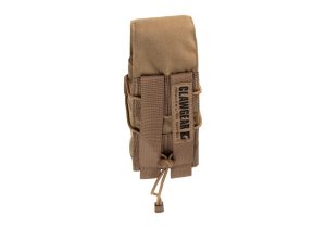 Clawgear 5.56mm Single Mag Stack Flap Pouch Core Coyote