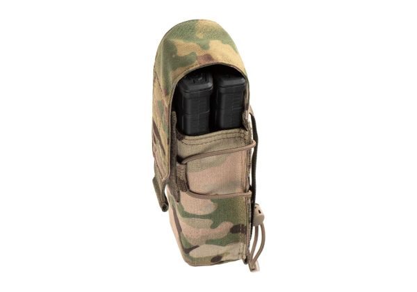 Clawgear 5.56mm Single Mag Stack Flap Pouch Core Multicam