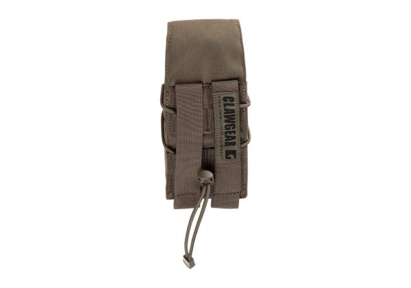 Clawgear 5.56mm Single Mag Stack Flap Pouch Core RAL7013